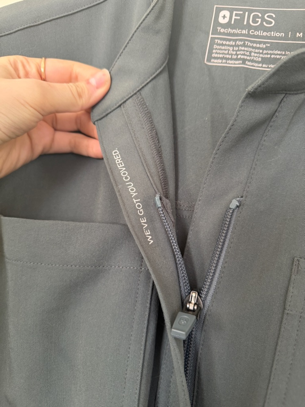FIGS Rafaela Cargo Scrub Jumpsuit - Picture 7 of 7